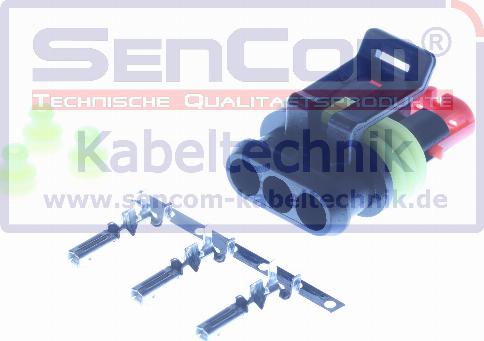 SenCom CS-20450 - Вилка, штекер прицепа autospares.lv