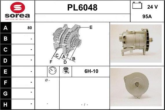 Sera PL6048 - Генератор autospares.lv