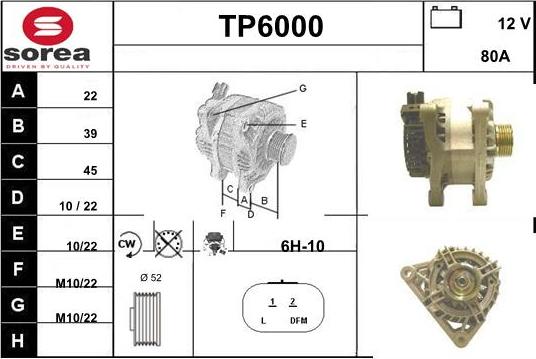 Sera TP6000 - Генератор autospares.lv