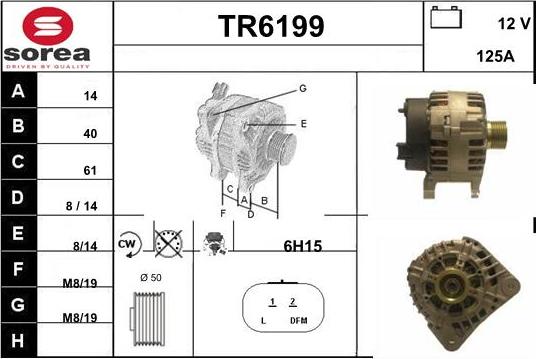 Sera TR6199 - Генератор autospares.lv