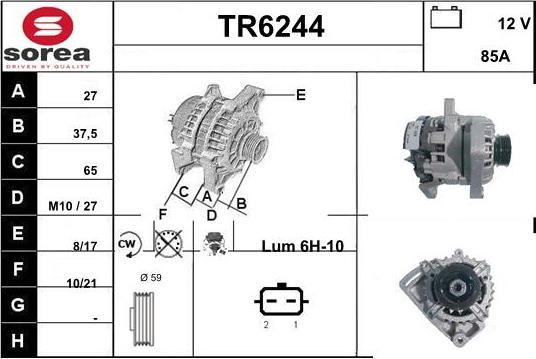 Sera TR6244 - Генератор autospares.lv