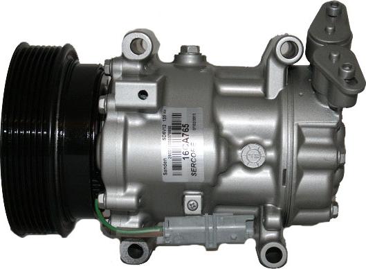 Sercore 16CA765 - Компрессор кондиционера autospares.lv