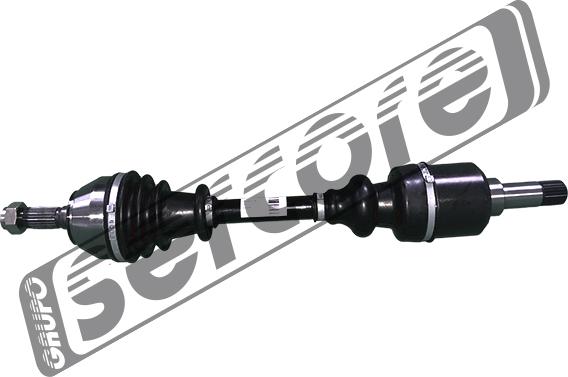 Sercore 22416 - Приводной вал autospares.lv