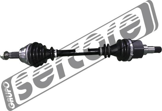 Sercore 22557 - Приводной вал autospares.lv