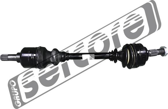 Sercore 22728A - Приводной вал autospares.lv