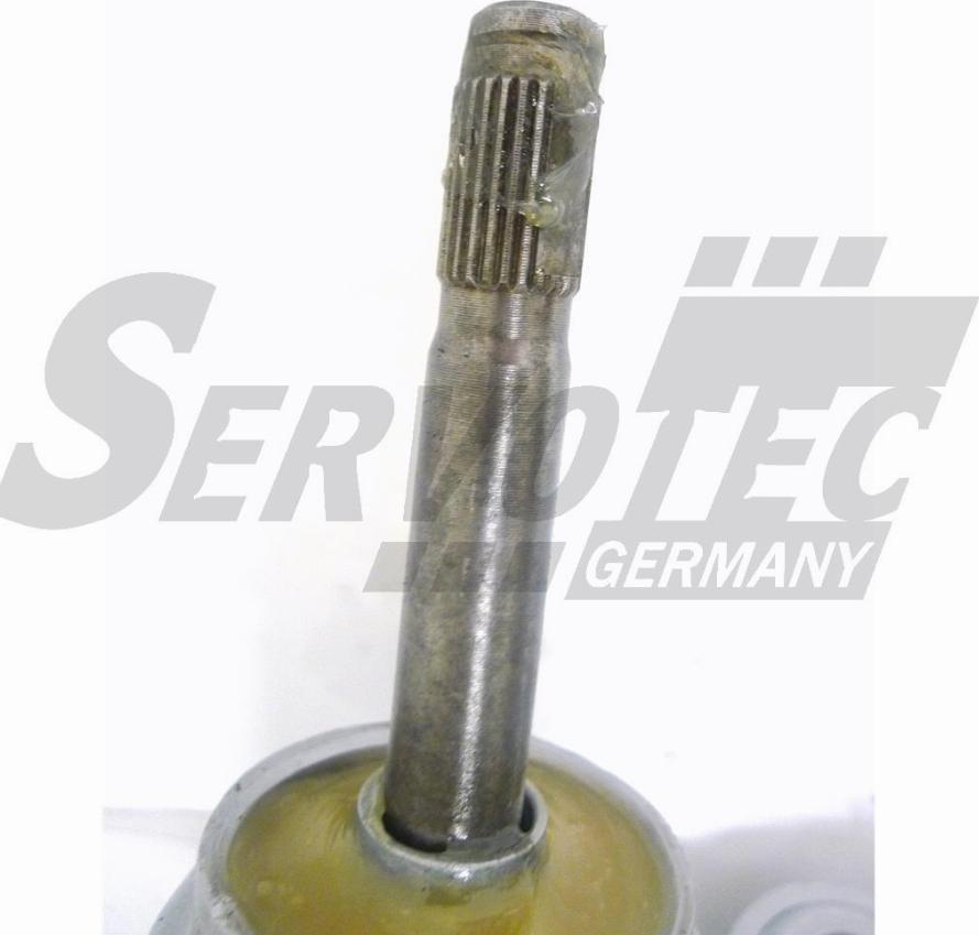 SERVOTEC STMR199L - Рулевой механизм, рейка autospares.lv