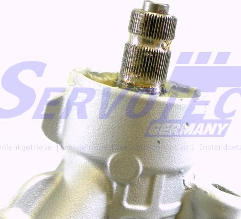 SERVOTEC STSR909L - Рулевой механизм, рейка autospares.lv