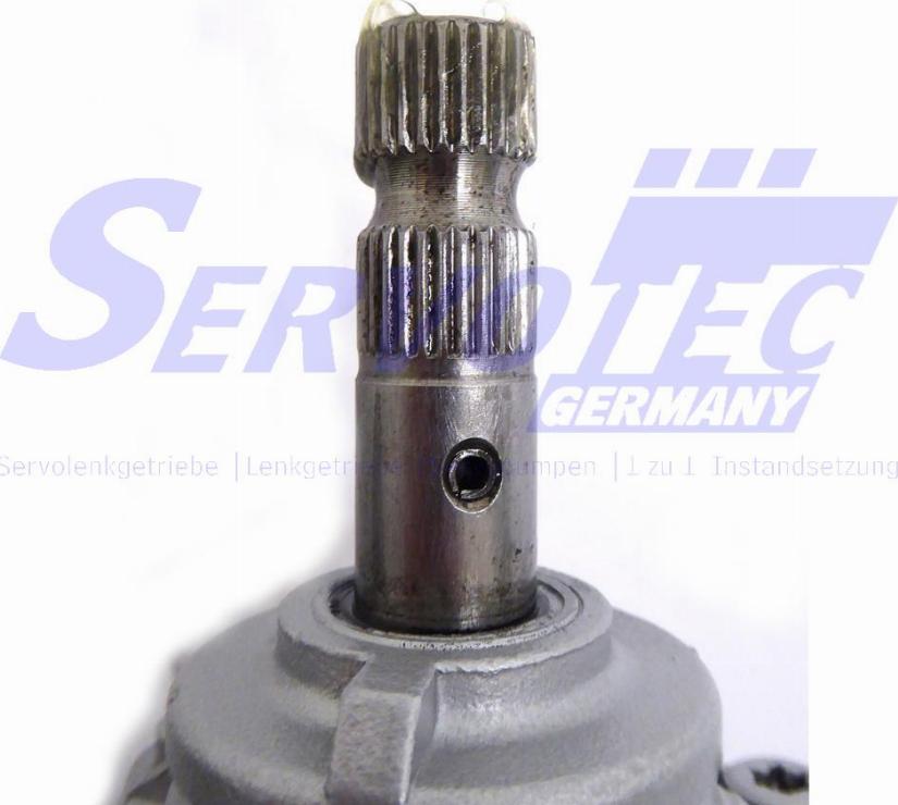 SERVOTEC STSR566L - Рулевой механизм, рейка autospares.lv