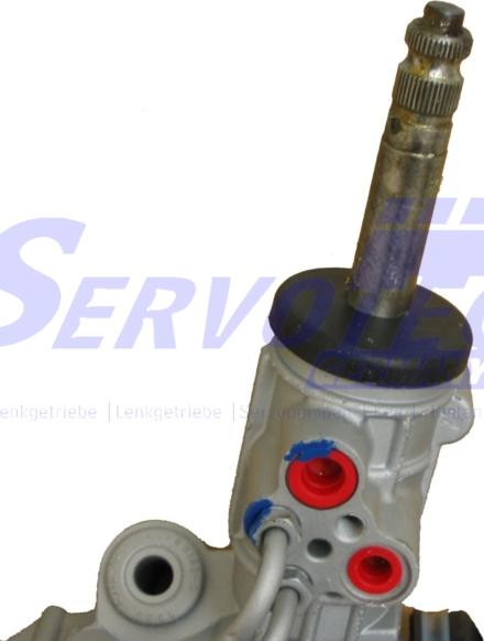 SERVOTEC STSR002L - Рулевой механизм, рейка autospares.lv