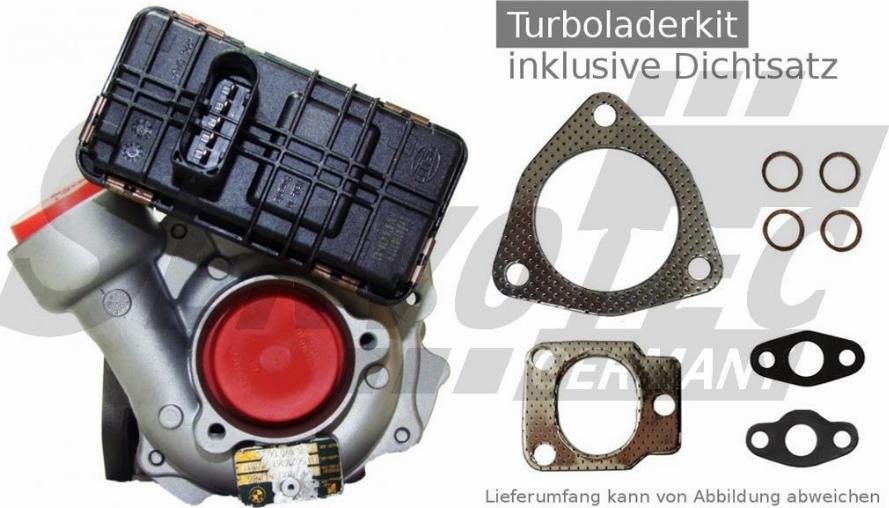 SERVOTEC STTC0449XKIT - Турбина, компрессор autospares.lv