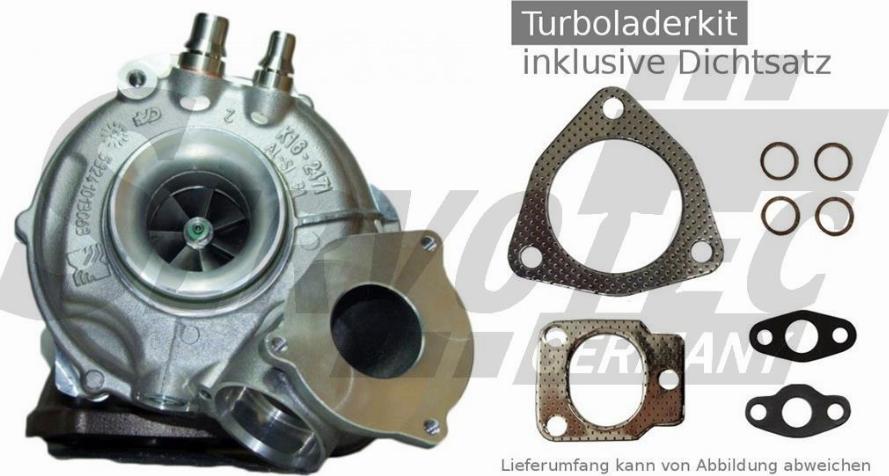 SERVOTEC STTC0448XKIT - Турбина, компрессор autospares.lv