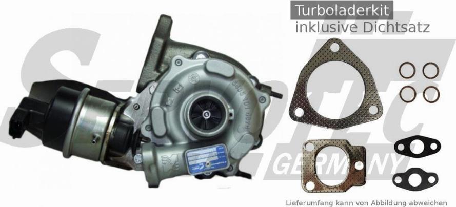 SERVOTEC STTC0460XKIT - Турбина, компрессор autospares.lv