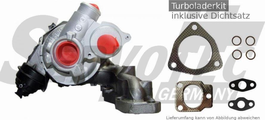 SERVOTEC STTC0404XKIT - Турбина, компрессор autospares.lv