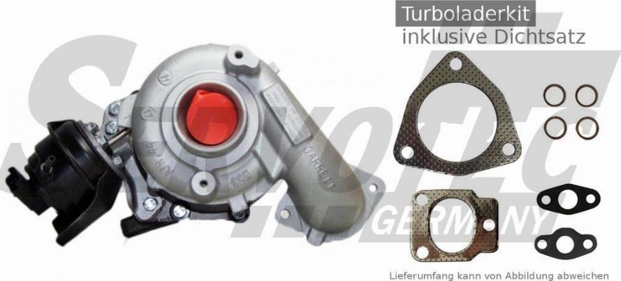 SERVOTEC STTC0483XKIT - Турбина, компрессор autospares.lv