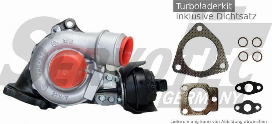 SERVOTEC STTC0438XKIT - Турбина, компрессор autospares.lv