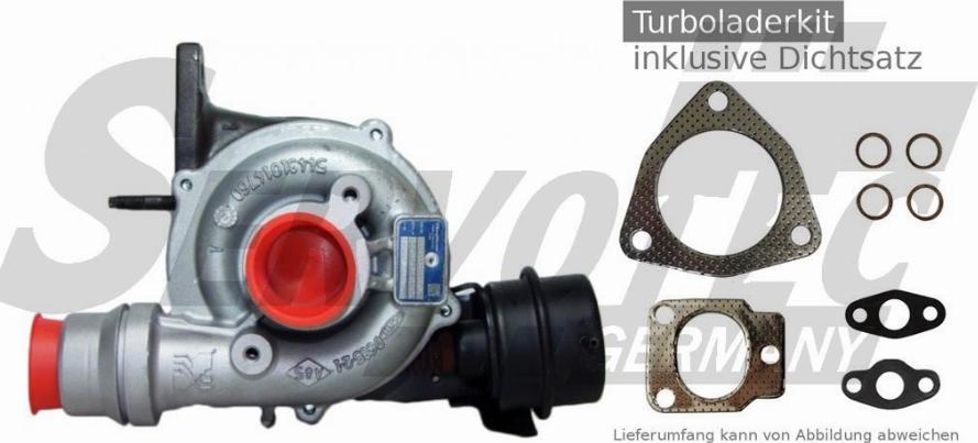 SERVOTEC STTC0437XKIT - Турбина, компрессор autospares.lv