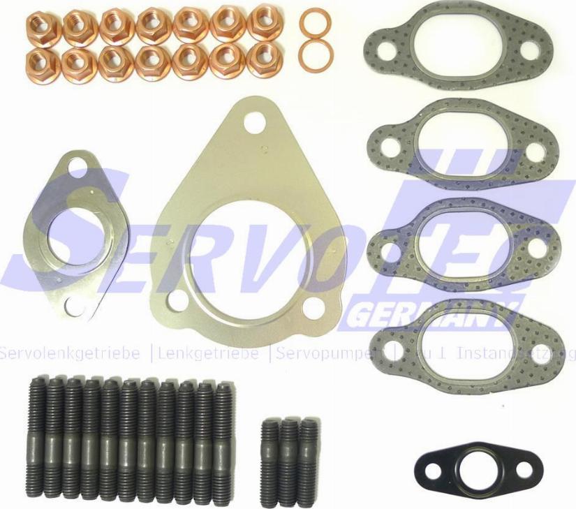 SERVOTEC STTC0216XKIT - Турбина, компрессор autospares.lv