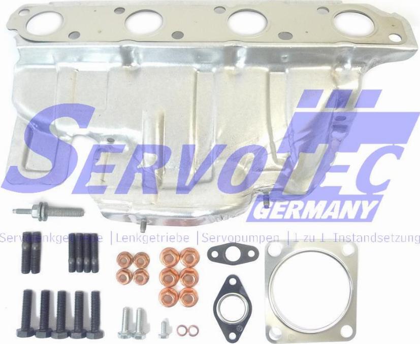 SERVOTEC STTC0061XKIT - Турбина, компрессор autospares.lv