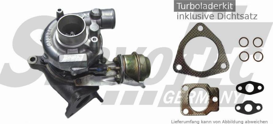 SERVOTEC STTC0014XKIT - Турбина, компрессор autospares.lv