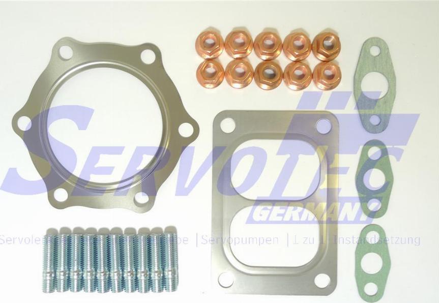 SERVOTEC STTC0081XKIT - Турбина, компрессор autospares.lv