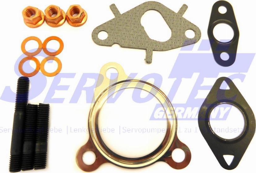 SERVOTEC STTC0141XKIT - Турбина, компрессор autospares.lv