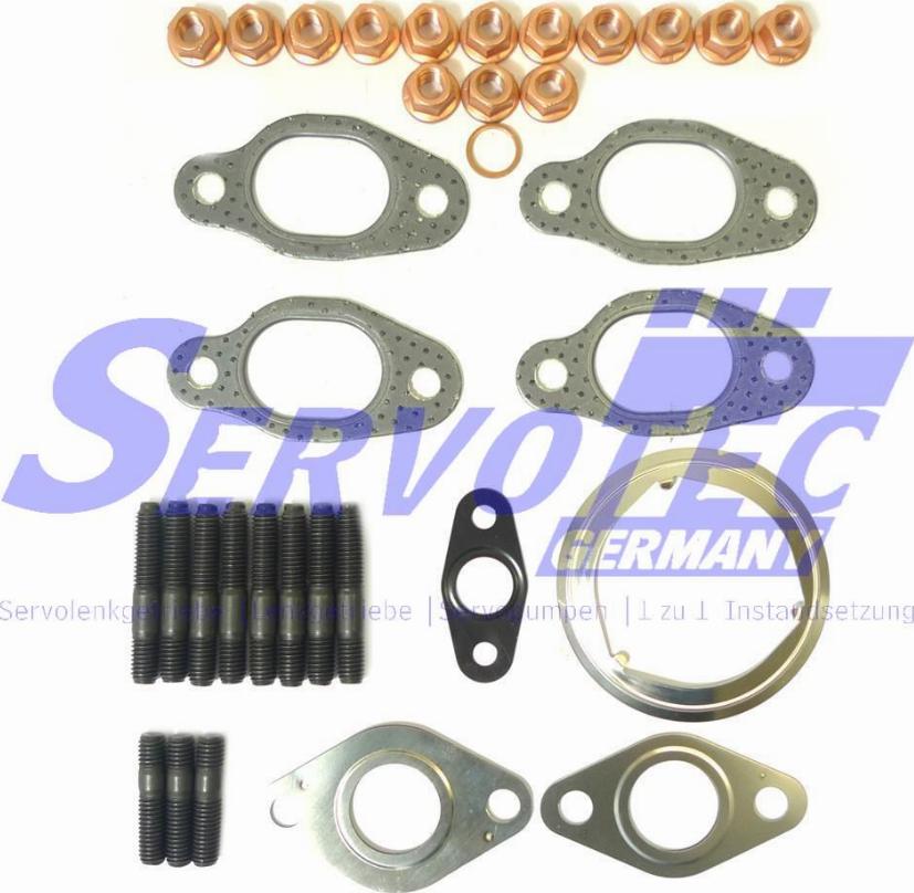 SERVOTEC STTC0108XKIT - Турбина, компрессор autospares.lv