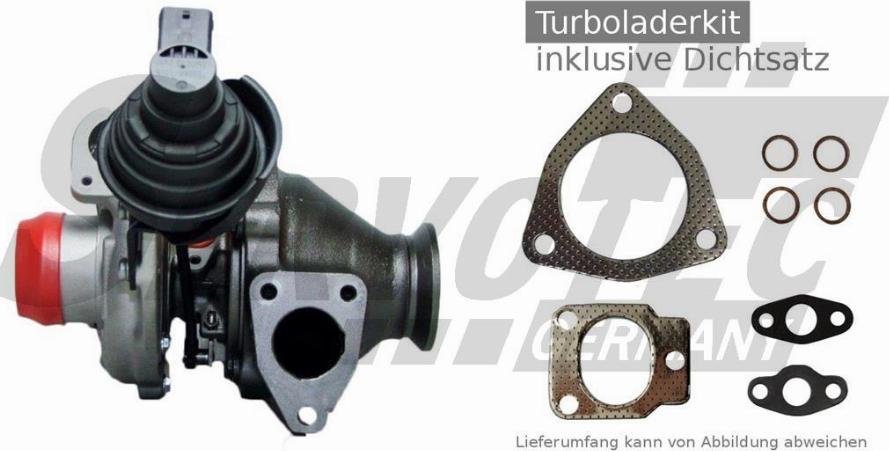 SERVOTEC STTC0355XKIT - Турбина, компрессор autospares.lv