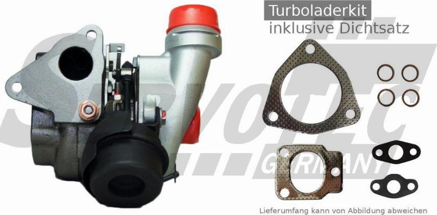 SERVOTEC STTC0331XKIT - Турбина, компрессор autospares.lv