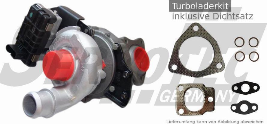 SERVOTEC STTC0247XKIT - Турбина, компрессор autospares.lv