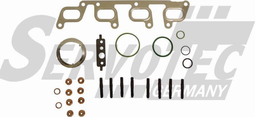 SERVOTEC STTC0384XKIT - Турбина, компрессор autospares.lv