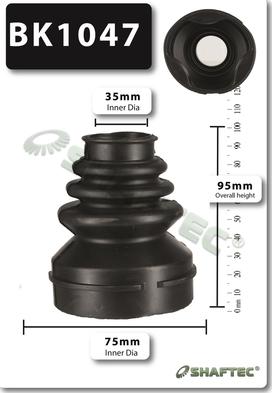 Shaftec BK1047 - Пыльник, приводной вал autospares.lv