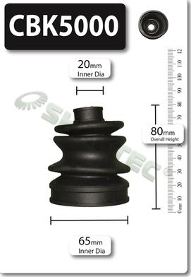 Shaftec CBK5000 - Пыльник, приводной вал autospares.lv