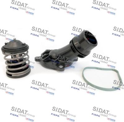 Sidat 94.805A2 - Термостат охлаждающей жидкости / корпус autospares.lv