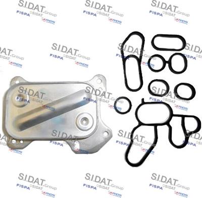 Sidat 590060 - Масляный радиатор, двигательное масло autospares.lv