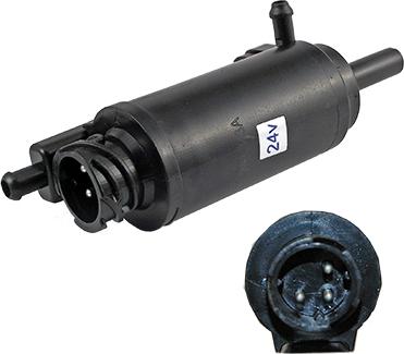 Sidat 5.5186 - Водяной насос, система очистки окон autospares.lv