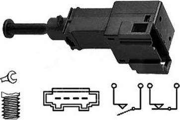 Sidat 5.140048 - Выключатель стоп сигнала / сцепления autospares.lv