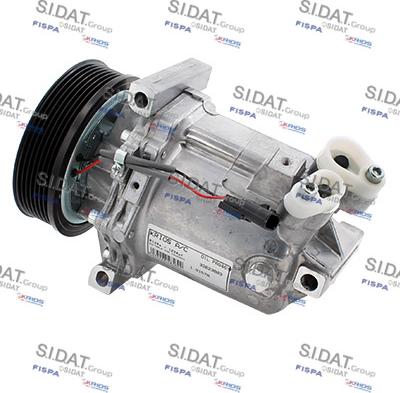 Sidat 1.9157A - Компрессор кондиционера autospares.lv