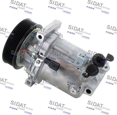 Sidat 1.9157 - Компрессор кондиционера autospares.lv