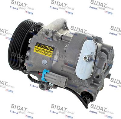 Sidat 1.4115R - Компрессор кондиционера autospares.lv