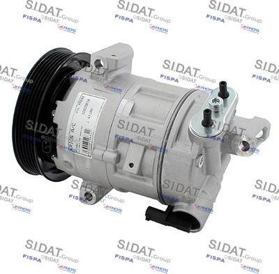 Sidat 1.4110A - Компрессор кондиционера autospares.lv