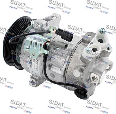 Sidat 1.5491A - Компрессор кондиционера autospares.lv