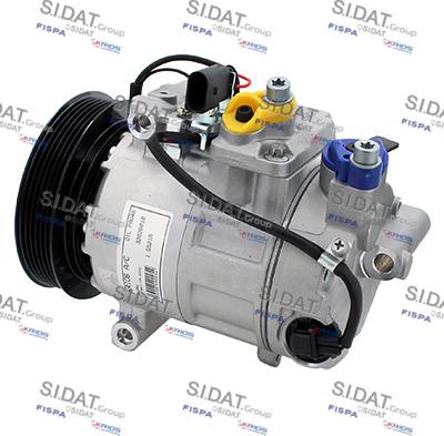 Sidat 1.5521A - Компрессор кондиционера autospares.lv