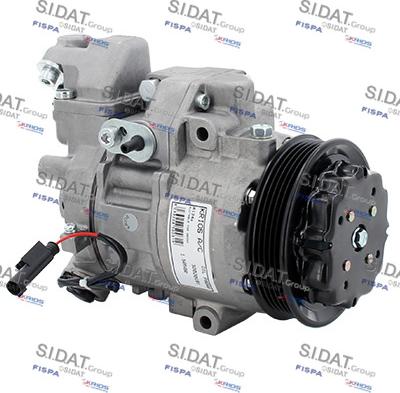 Sidat 1.5058R - Компрессор кондиционера autospares.lv