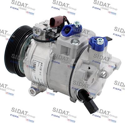 Sidat 1.5394A - Компрессор кондиционера autospares.lv