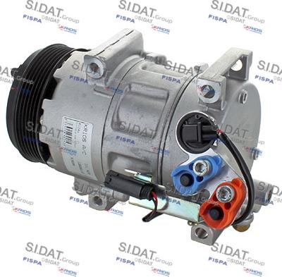 Sidat 1.5302A - Компрессор кондиционера autospares.lv