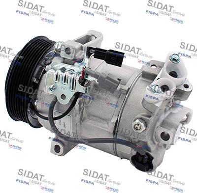 Sidat 1.5386A - Компрессор кондиционера autospares.lv