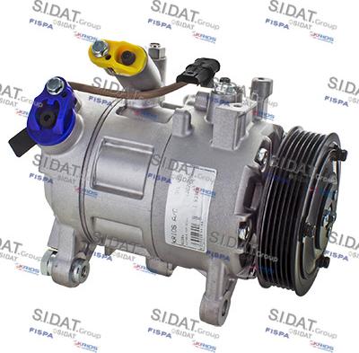 Sidat 1.5336A - Компрессор кондиционера autospares.lv