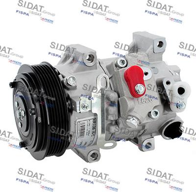 Sidat 1.5292A - Компрессор кондиционера autospares.lv