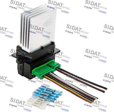 Sidat 10.6024KIT - Регулятор, вентилятор салона autospares.lv