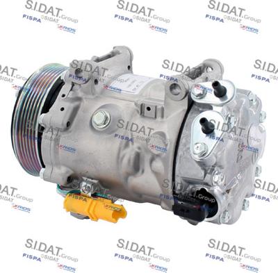 Sidat 1.1465A - Компрессор кондиционера autospares.lv